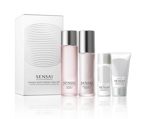 Sensai Cellular Performance Double Moisturising Trial Set  i gruppen Ansikte / Kit & Paket hos Hudotekets Webshop (10675000 7)